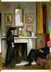 Il salotto grigio, Tangeri